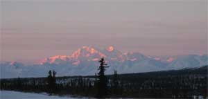 Sunrise on Denali